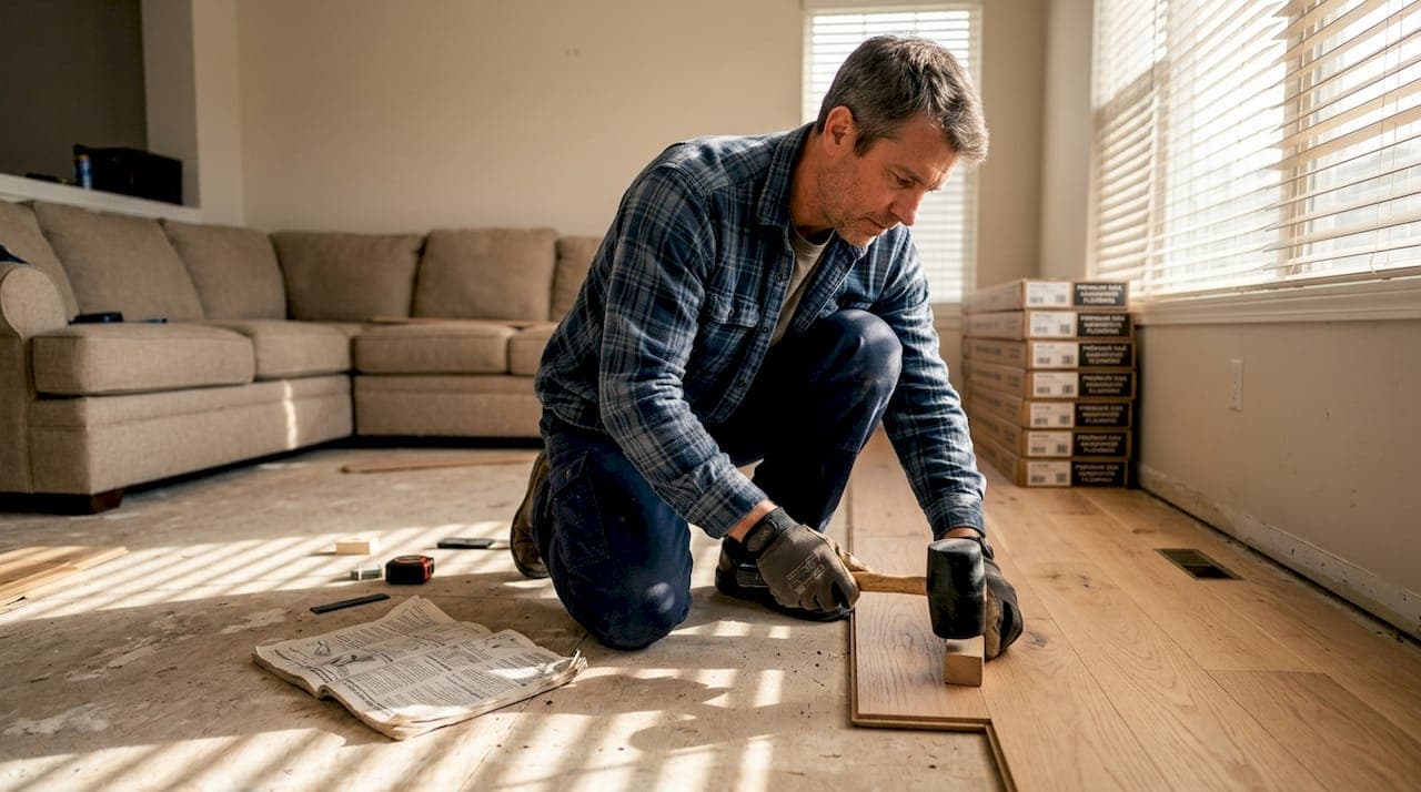 How to install hardwood flooring: step-by-step guide
