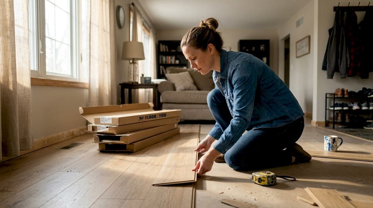 Laminate flooring installation: complete DIY guide 2026
