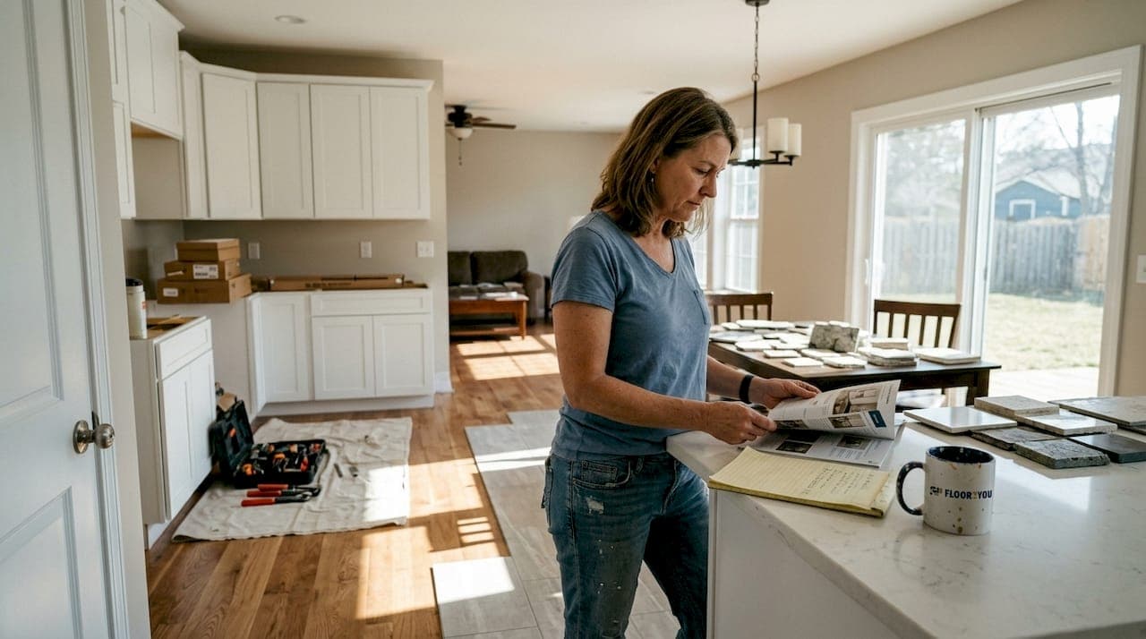 Types of home renovations: Kitchen, bath, and flooring guide