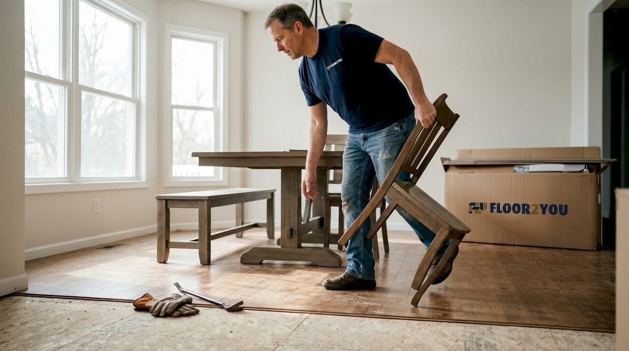 The Floor Replacement Process: A Homeowner's Guide